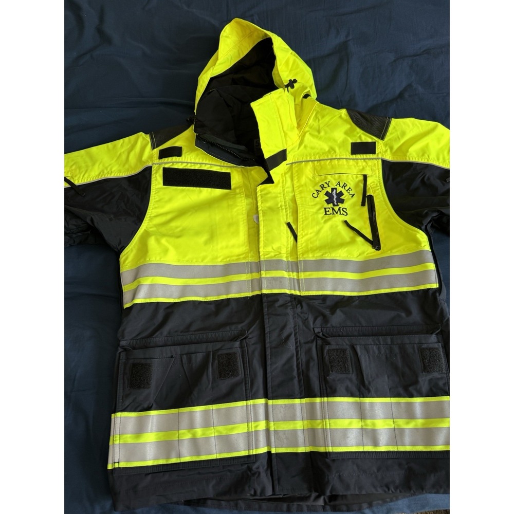 Men's Hi-Vis Responder 5.11 Tactical Jacket Yellow Size Medium